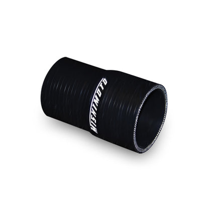 Mishimoto 2.25 to 2.5 Inch Black Transition Coupler.