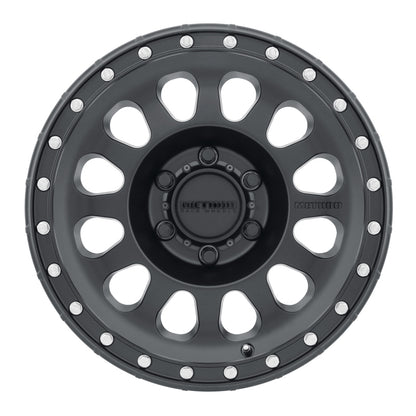 Method MR315 17x8.5 0mm Offset 6x5.5 106.25mm CB Matte Black Wheel.