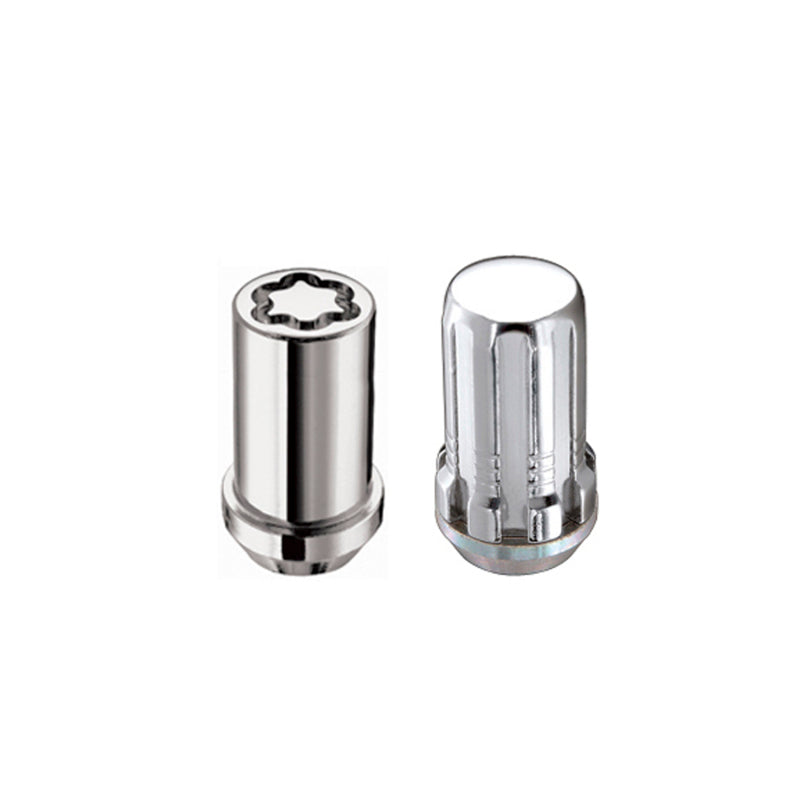 McGard SplineDrive Tuner 5 Lug Install Kit w/Locks & Tool (Cone) 1/2-20 / 13/16 Hex - Chrome.