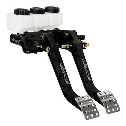 Wilwood Adjustable Dual Pedal - Brake / Clutch - Fwd. Swing Mount - 6.25:1.