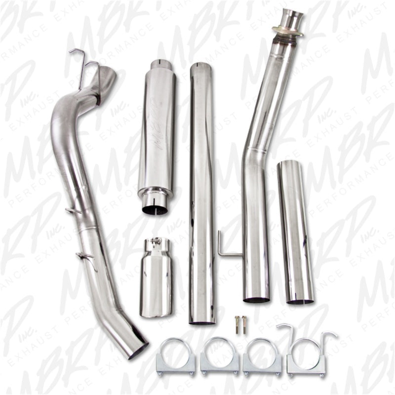 MBRP 1994-2002 Dodge 2500/3500 Cummins Turbo Back Single Side (94-97 Hanger HG6100 req.).