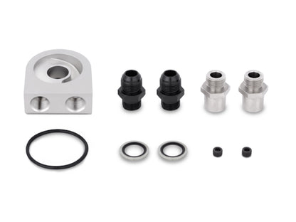 Mishimoto Universal 19 Row Oil Cooler Kit - Black.