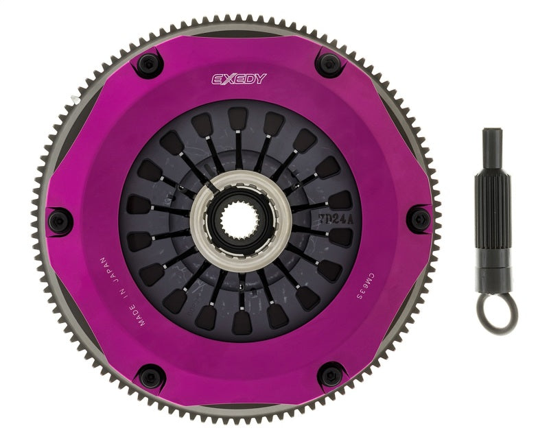Exedy 08-15 Mitsubishi Evo X 4B11T 2.0L Twin-Organic Clutch Kit.