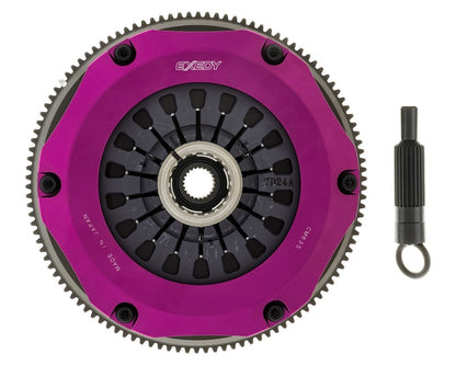 Exedy 08-15 Mitsubishi Evo X 4B11T 2.0L Twin-Organic Clutch Kit.
