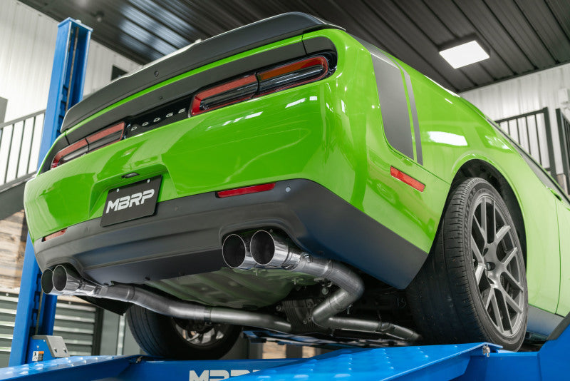 MBRP 17-Up Dodge Challenger 5.7L/6.2L/6.4L Aluminized Catback Exhaust.