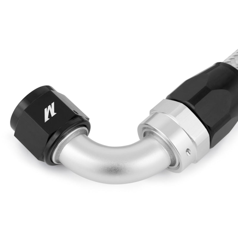 Mishimoto 3 Ft Stainless Steel Braided Hose w/ -10AN Fittings.