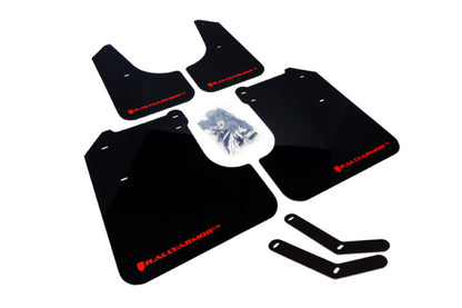 Rally Armor 08-10 WRX (hatch & sedan) / 08-11 Subaru 2.5i UR Red Mud Flap w/ White Logo.