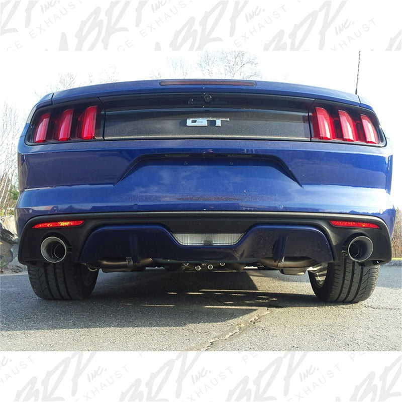 MBRP 2015-2017 Ford Mustang GT 5.0 2-1/2in Axle Back Kit 304 - 4in OD Tips Included.