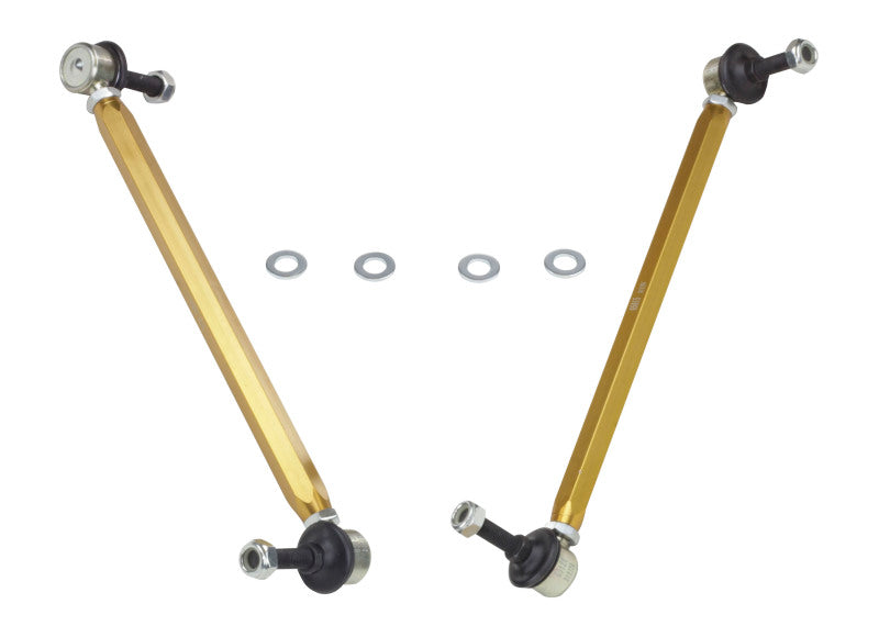 Whiteline 02-06 R53 & 06+ R56 Mini Cooper S  Front Swaybar link kit-adjustable ball end links.