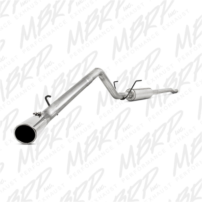 MBRP 06-08 Ram Hemi 1500 Mega Cab 5.7L / 03-13 Ram Hemi 2500/3500 5.7L Alum 3in Cat Back Single Side.