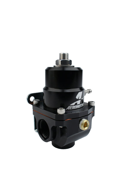 Aeromotive Adjustable Regulator - 35-75PSI - .188 Valve - (2) -08 Inlets/-08 Return.