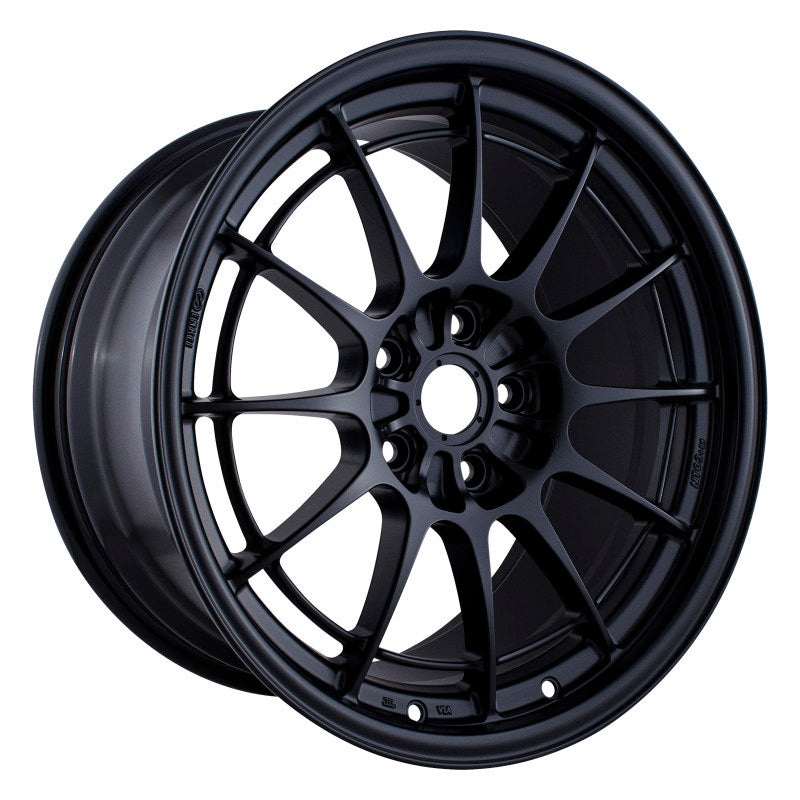 Enkei NT03+M 18x9.5 5x114.3 40mm Offset 72.6mm Bore Black Wheel G35/350Z *MOQ 40 Wheels*.