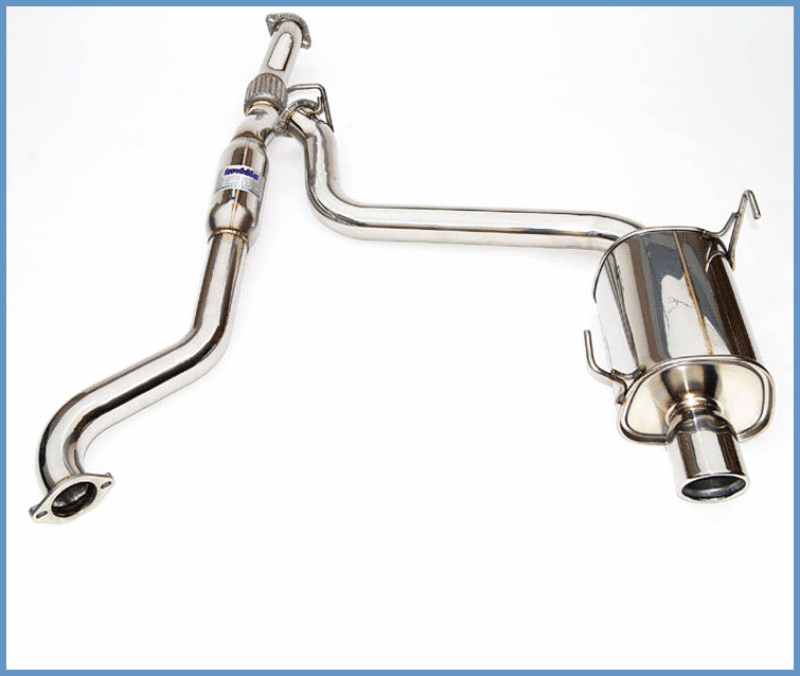 Invidia 15+ Subaru WRX/STI Single Q300 Rolled Stainless Steel Tip Cat-back Exhaust.