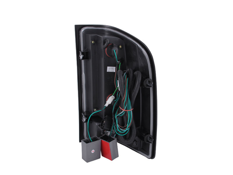 ANZO 2007-2013 Chevrolet Silverado 1500 LED Taillights Black.