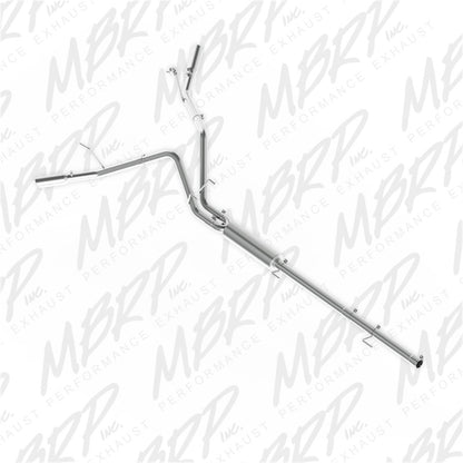 MBRP 2009 Dodge Ram 1500 5.7L Cat Back Dual Split Side.