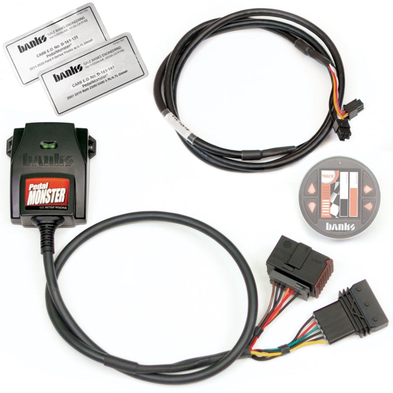 Banks Power Pedal Monster Throttle Sensitivity Booster for Use w/ Exst. iDash - 07-19 Ram 2500/3500.
