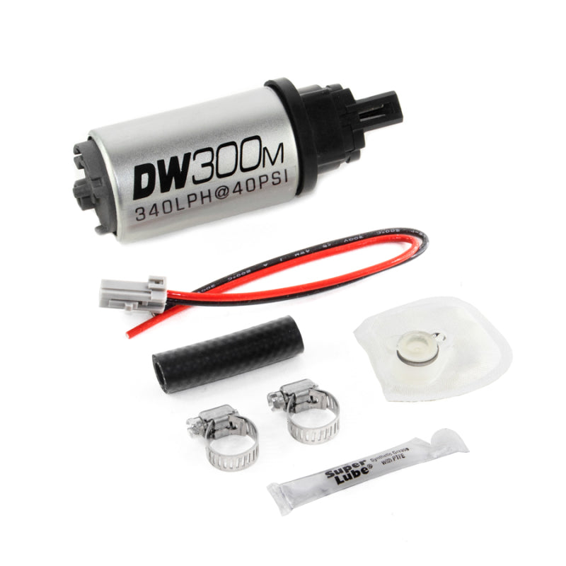 DeatschWerks 340 LPH Ford In-Tank Fuel Pump DW300M Series w/ 05-10 Mustang V6 / V8 Install Kit.