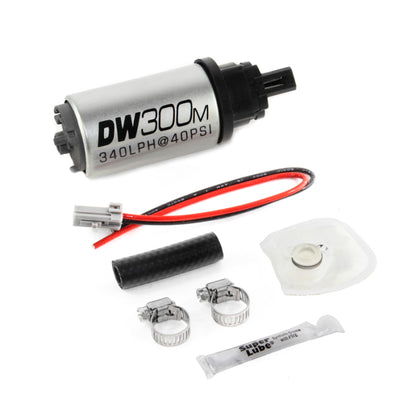 DeatschWerks 340 LPH Ford In-Tank Fuel Pump DW300M Series w/ 05-10 Mustang V6 / V8 Install Kit.