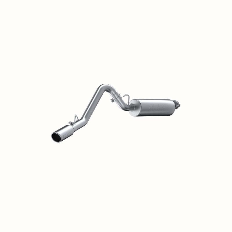 MBRP 2000-2006 Jeep Wrangler (JK) Inline-4 2.5L Inline-6 4.0L Cat Back Single Side.