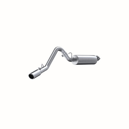MBRP 2000-2006 Jeep Wrangler (JK) Inline-4 2.5L Inline-6 4.0L Cat Back Single Side.