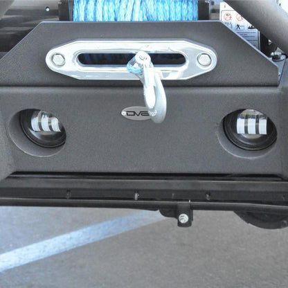 DV8 Offroad 07-18 Jeep Wrangler JK 4in 30W LED Replacement Fog Lights.
