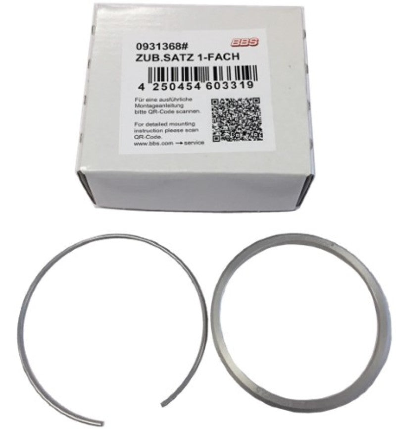 BBS PFS KIT - BMW - Includes 82mm OD - 72.5mm ID Ring / 82mm Clip.