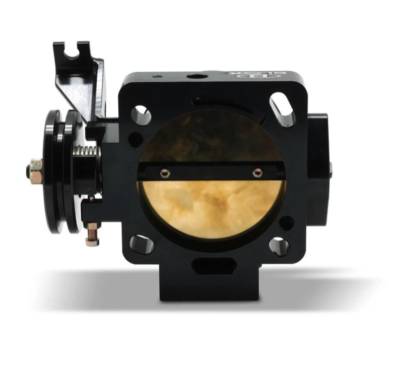 BLOX Racing 70mm Billet Throttle Body - Anodized Black.