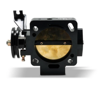 BLOX Racing 70mm Billet Throttle Body - Anodized Black.