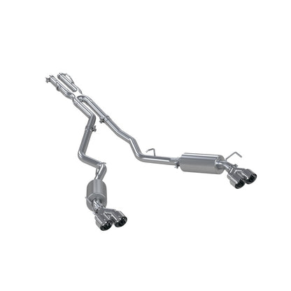 MBRP 20-21 Ford Explorer ST 3.0L Ecoboost SS 2.5in Dual Rear Exit w/ Quad Tips - AL.
