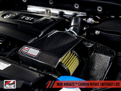 AWE Tuning 1.8T/2.0T Carbon Fiber AirGate Intake w/ Lid [2660-15024]