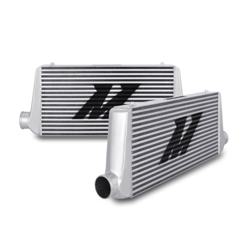 Mishimoto Universal Silver R Line Intercooler Overall Size: 31x12x4 Core Size: 24x12x4 Inlet / Outle.