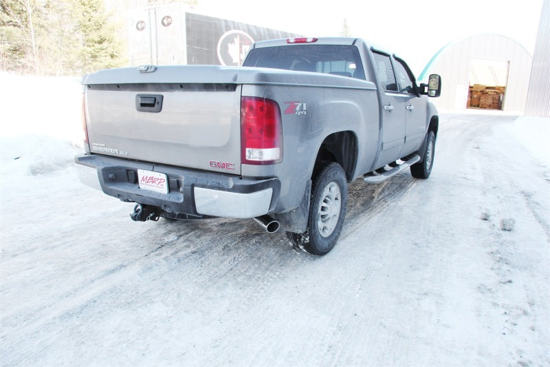 MBRP 07-10 Chevy/GMC 2500HD PU 6.0L V8 3.5in Single Side Exit T409 Cat Back Perf Exhaust.