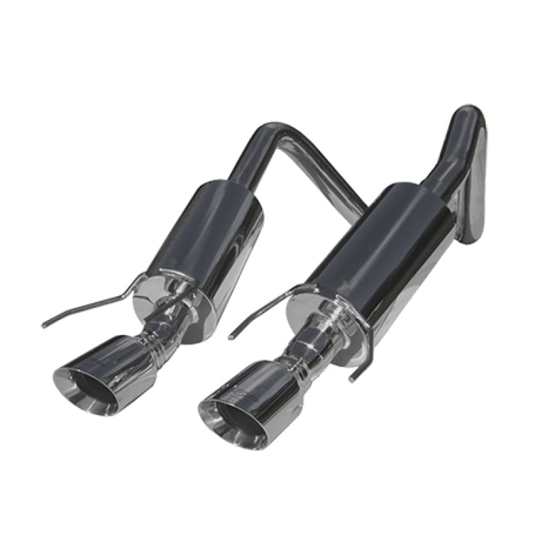 MBRP 2005-2008 Chev Corvette Dual Muffler Axle Back 4 Round Dual Wall Tips.