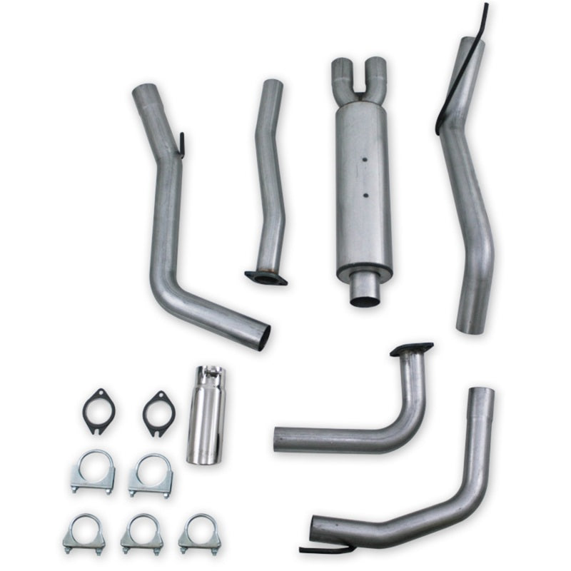 MBRP 05-11 Nissan Frontier 4.0L V6 Single Side Aluminum Cat Back Exhaust.
