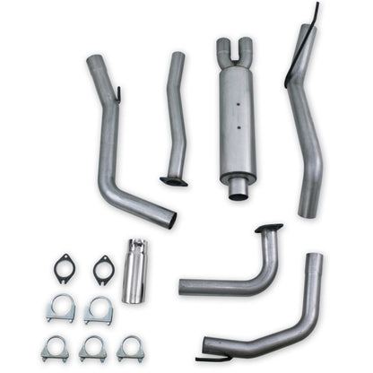 MBRP 05-11 Nissan Frontier 4.0L V6 Single Side Aluminum Cat Back Exhaust.