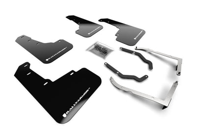 Rally Armor 18-19 Subaru XV Crosstrek Lift/AT UR Black Mud Flap w/ White Logo.