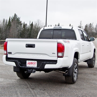 MBRP 2016 Toyota Tacoma 3.5L Cat Back Single Side Exit Aluminized Exhaust System.