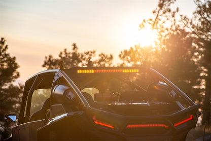 Rigid Industries 28in Chase Light Bar Universal - Rear Facing 27 Mode 5 Color LED Light Bar.