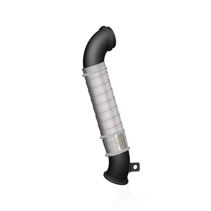 MBRP 04.5-2010 Chev/GMC 6.6L Duramax Black 3in Down Pipe.