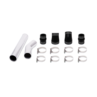 Mishimoto 94-02 Dodge Ram 2500 5.9L Cummins Intercooler Kit w/ Pipes (Silver).