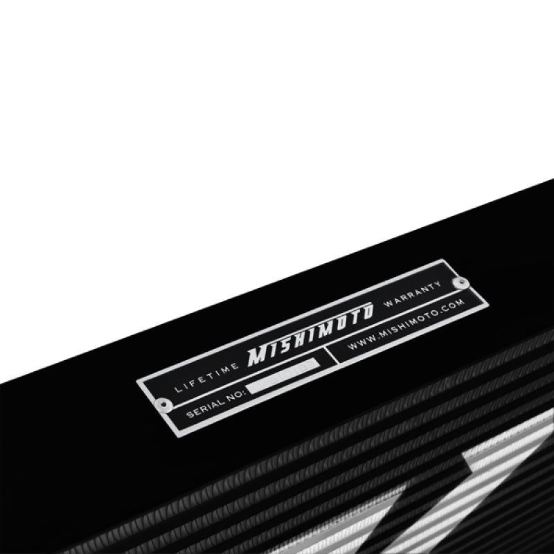 Mishimoto Universal Silver R Line Intercooler Overall Size: 31x12x4 Core Size: 24x12x4 Inlet / Outle.