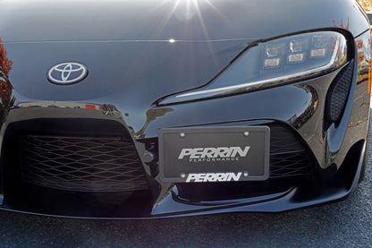 Perrin 2020 Toyota Supra License Plate Relocation Kit.
