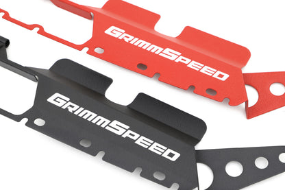 GrimmSpeed 15+ Subaru WRX/STI Radiator Shroud - Black.
