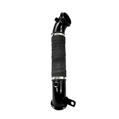 MBRP 11-13 Chev/GMC 6.6L Duramax 3in Turbo Down Pipe Black.