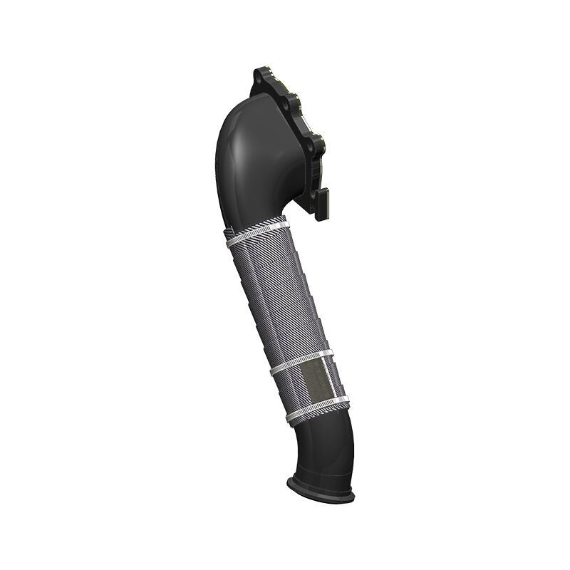 MBRP 01-04 Chev/GMC 6.6L Duramax 3in Black Turbo Down Pipe.