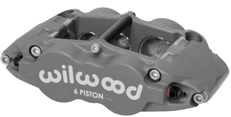 Wilwood Caliper-Forged Superlite 6R-L/H 1.62/1.12/1.12in Pistons 1.25in Disc.