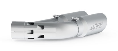 MBRP 2015 Ford F250/350/450 6.7L 4in Filter Back Dual Single Side Exit 5in Tips T409 Exhaust.