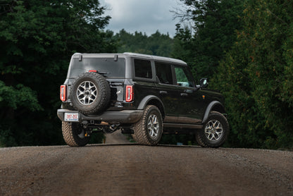 MBRP 2021+ Ford Bronco 2.3L/2.7L EcoBoost 3in Aluminized Steel Catback Exhaust.