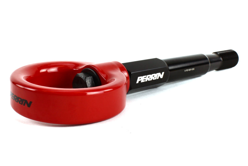 Perrin 15-17 Subaru WRX/STI Tow Hook Kit (Front) - Red.