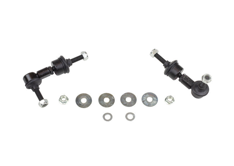 Whiteline 5/05+ Ford Focus / 04+ Mazda 3 BK Rear Swaybar Link Kit H/Duty Adj Steel Ball.
